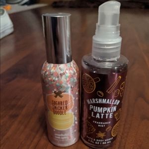 Bath and body works sprays NWOT